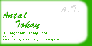 antal tokay business card